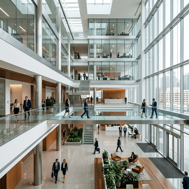 NXT Financial Group office atrium